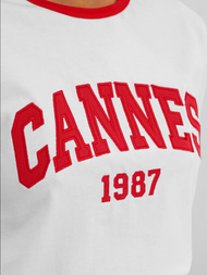 Γυναικείο μπλουζάκι λευκό OZONEE JS/R62184