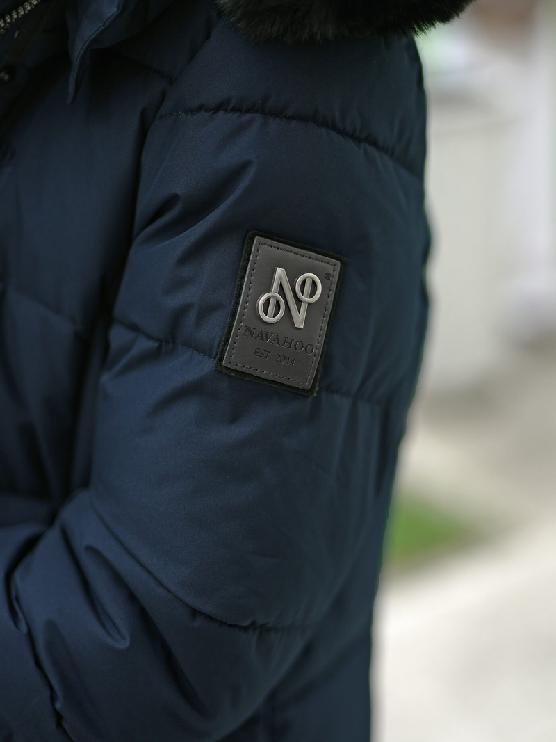 Γυναικείο μπουφάν ναυτικό μπλε OZONEE O/W377