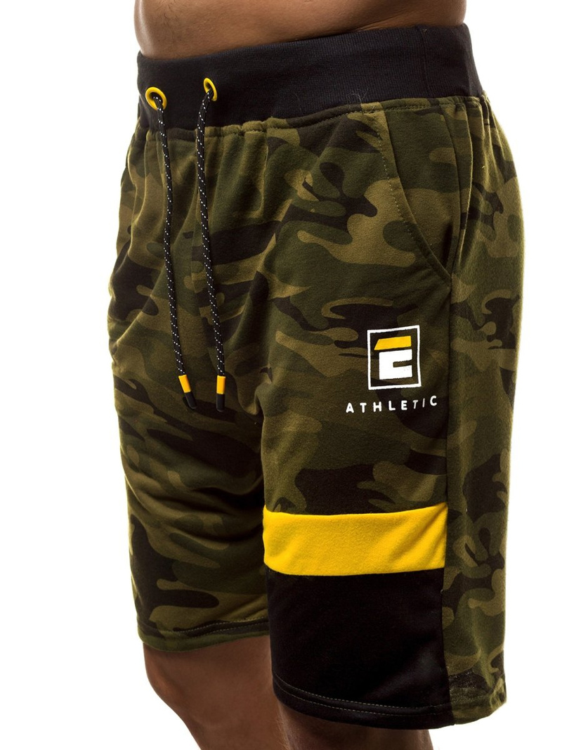 Ανδρικό σόρτς πράσινο OZONEE JS/KK300160