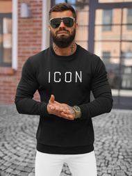 Ανδρικό Φούτερ Μαύρος OZONEE O/D7394Z