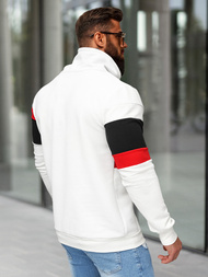 Ανδρικό Φούτερ λευκό OZONEE O/B7524Z