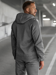 Ανδρικό σετ φόρμας γραφίτη OZONEE JS/8C1967/5