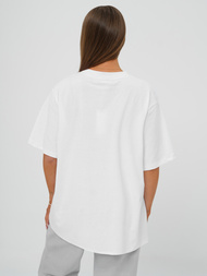 Γυναικείο μπλουζάκι λευκό OZONEE DJ77423