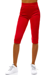 Γυναικείο κοντό κολάν Κόκκινο OZONEE JS/1027/E5