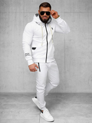 Ανδρικό σετ φόρμας λευκό OZONEE O/LN11675