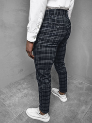 Ανδρικό παντελόνι chino μπλε OZONEE DJ/5508