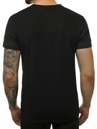 Ανδρικό μπλουζάκι μαύρο OZONEE JS/SS10999