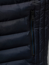 Ανδρικό αμάνικο μπουφάν ναυτικό μπλε OZONEE N/7133Z