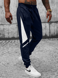 Ανδρικό παντελόνι φόρμας ναυτικό μπλε OZONEE JS/8K182