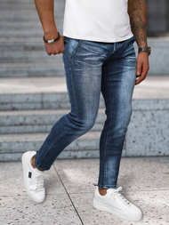 Ανδρικό τζιν παντελόνι Σκούρο μπλε OZONEE NB/MP0091BS