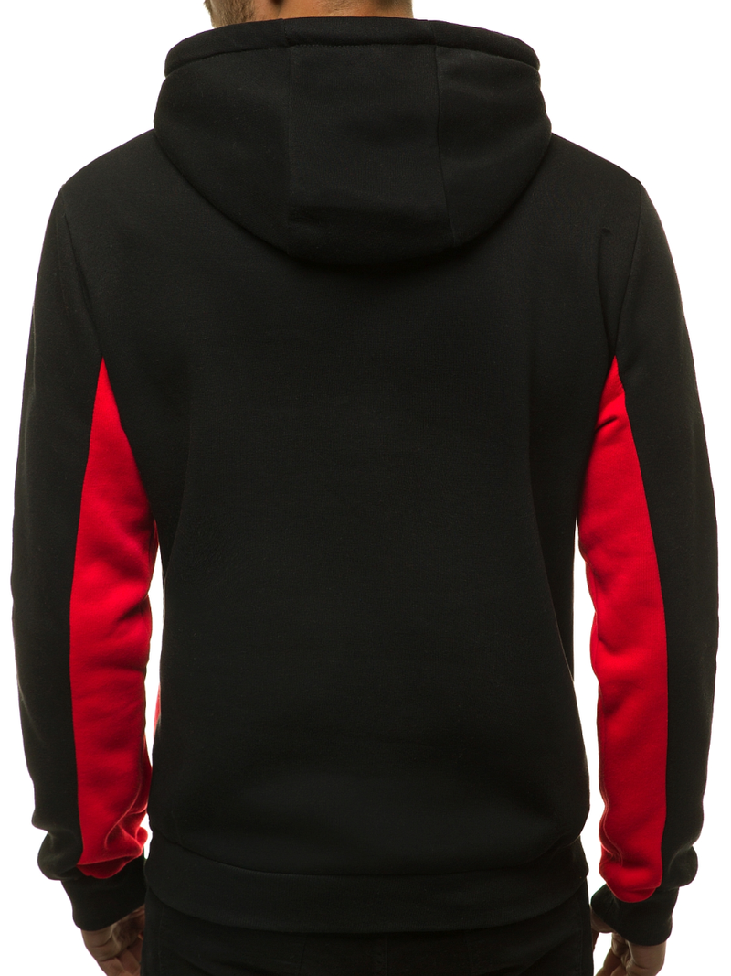 Ανδρικό Φούτερ με Κουκούλα Κόκκινο OZONEE JS/KS2115