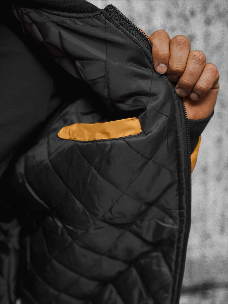 Ανδρικό μπουφάν kαμήλα OZONEE JS/AK95Z