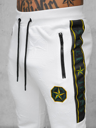 Ανδρικό σετ φόρμας λευκό OZONEE O/FF3562AB