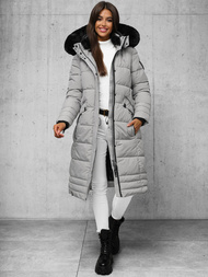 Γυναικείο μπουφάν Γκρί OZONEE O/W377