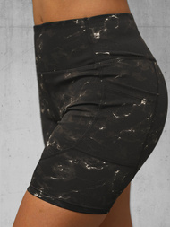 Γυναικείο σετ φόρμας δύο κομματιών μαύρος OZONEE O/XL015/1Z