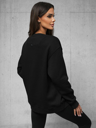 φούτερ μαύρο OZONEE O/SWE23055