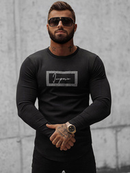 Ανδρικό Φούτερ μαύρο OZONEE O/D7192