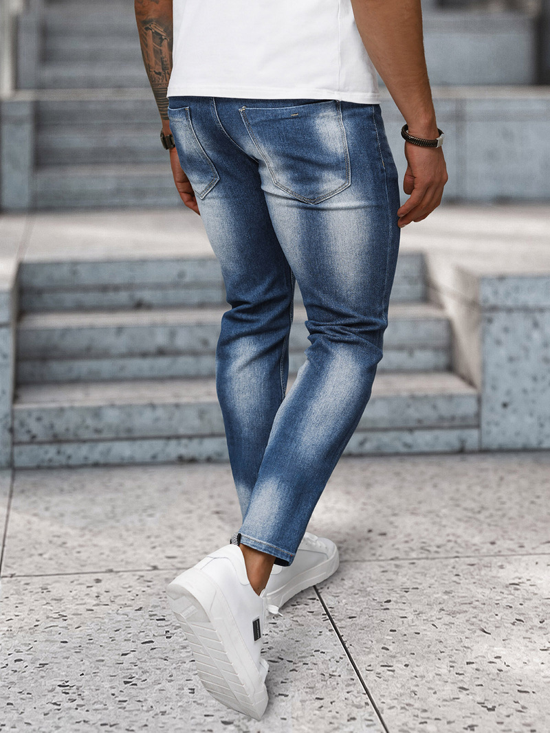 Ανδρικό τζιν παντελόνι μπλε OZONEE NB/MP0199BC