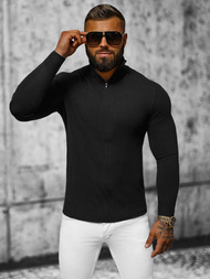 Ανδρικό πουλόβερ μαύρο OZONEE NB/MM6004/4Z