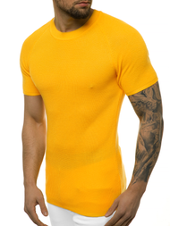 Ανδρικό μπλουζάκι κίτρινο OZONEE L/2474