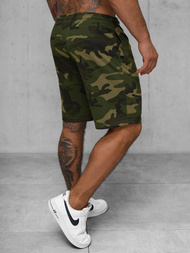 Ανδρικό σόρτς φόρμας πράσινο OZONEE JS/8K283/29