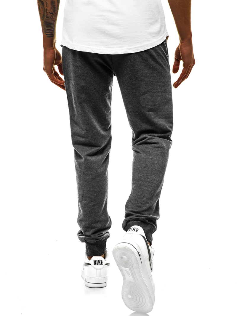 Ανδρικό παντελόνι φόρμας γραφίτη JS/XW001S
