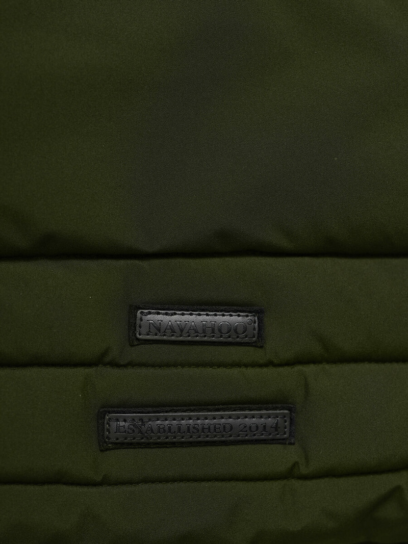 Γυναικείο μπουφάν χακί OZONEE O/W377Z