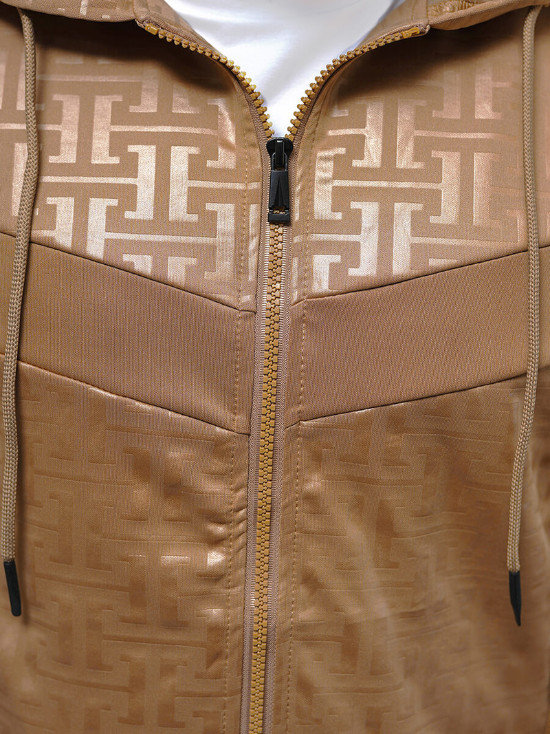 Ανδρικό σετ φόρμας mπεζ OZONEE O/3A165