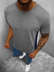 Ανδρικό μπλουζάκι Γραφίτης OZONEE JS/8T92/5