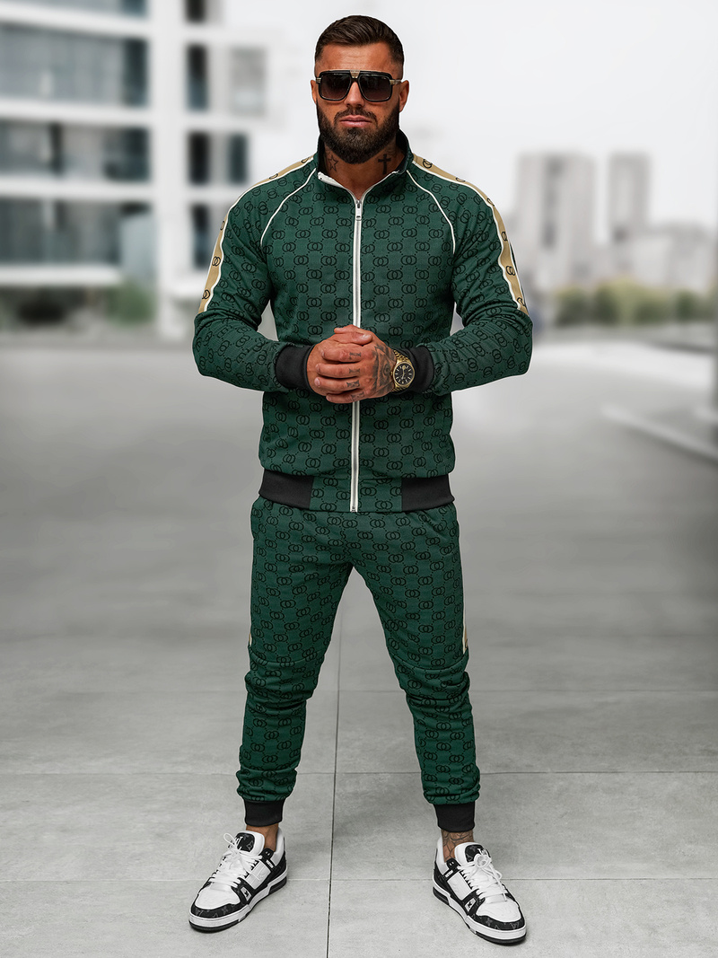 Ανδρικό σετ φόρμας Πράσινος OZONEE O/FF5110AB