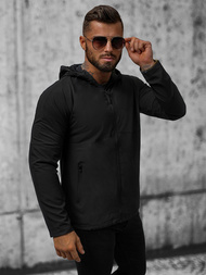 Ανδρικό χειμερινό μπουφάν μαύρο OZONEE JS/HM144/1