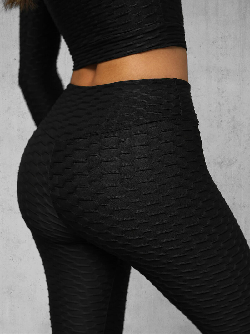 Γυναικείο σετ φόρμας δύο κομματιών μαύρο OZONEE O/22060Z