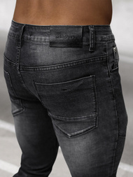 Ανδρικό τζιν παντελόνι mαύρος OZONEE NB/MP0142N