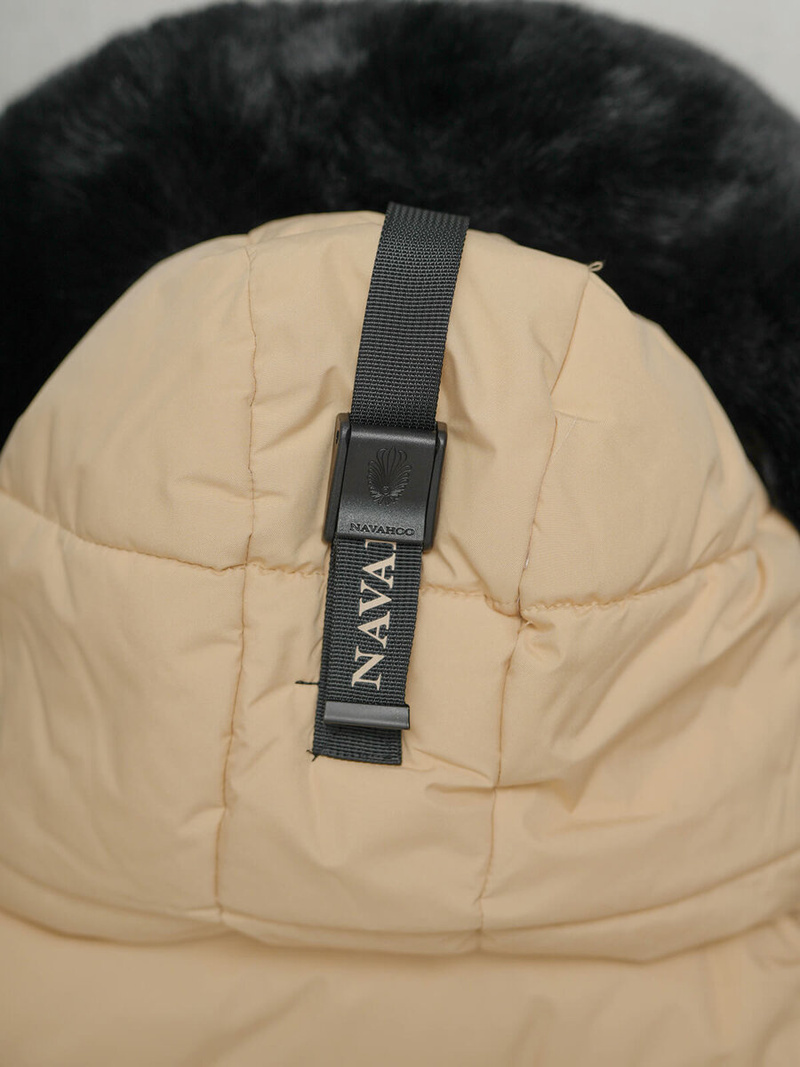 Γυναικείο μπουφάν μπεζ OZONEE O/W377