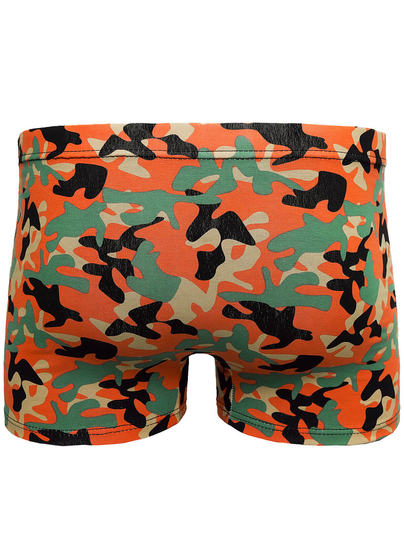 Ανδρικό μπόξερ πορτοκαλί OZONEE O/CG6006