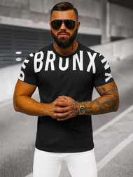 Ανδρικό μπλουζάκι μαύρο OZONEE O/8T1265/3