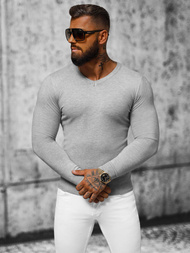 Ανδρικό πουλόβερ Γκρί OZONEE NB/MMB601/2Z