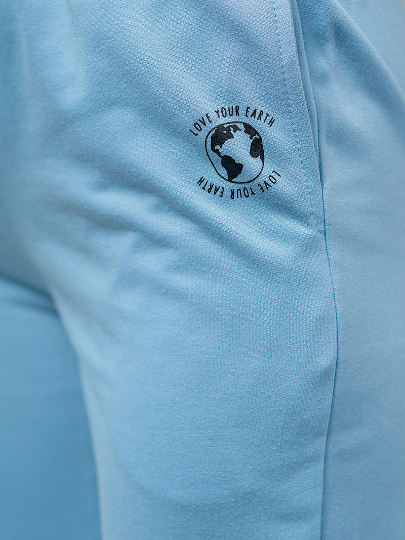 Γυναικείο παντελόνι φόρμας Γαλάζιο OZONEE O/SYM2192