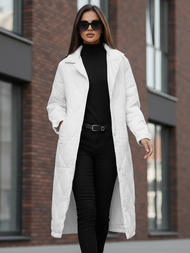 Γυναικείο μπουφάν λευκό OZONEE JS/5M3177/281Z