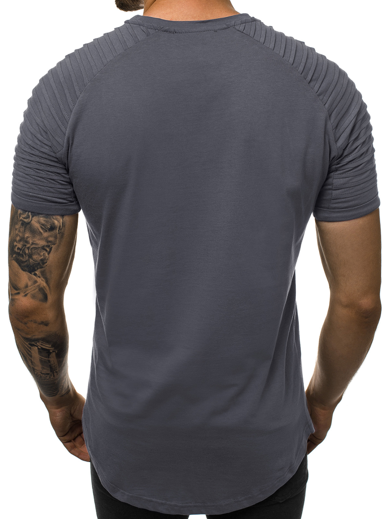 Ανδρικό μπλουζάκι γραφίτη OZONEE O/1256