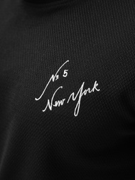 Ανδρικό Φούτερ Μαύρος OZONEE O/P2031Z