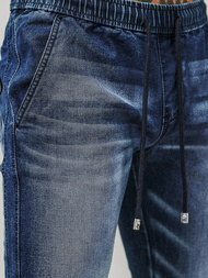 Ανδρικό παντελόνι jogger Σκούρο μπλε OZONEE NB/MP0118BS
