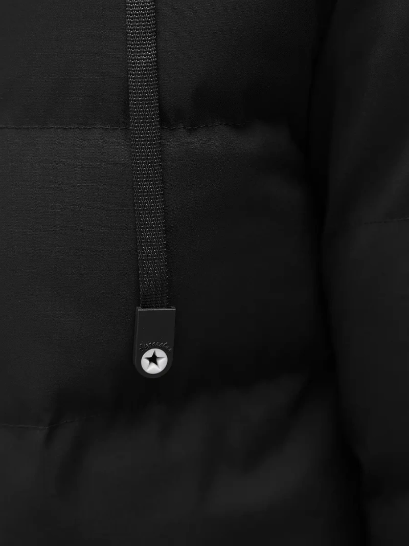 Ανδρικό μπουφάν μαύρο OZONEE JS/M761/392