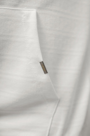 Ανδρικό Φούτερ με Κουκούλα eκρού OZONEE O/TB2272