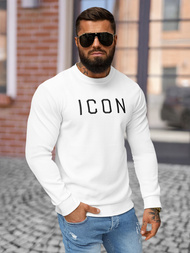 Ανδρικό Φούτερ λευκό OZONEE O/D7394Z