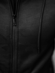 Ανδρικό σετ φόρμας μαύρο OZONEE O/3A126/A128