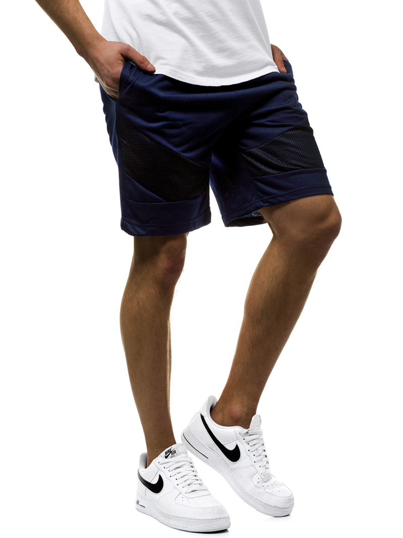 Ανδρικό σόρτς ναυτικό μπλε OZONEE JS/KS2503