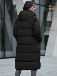 Γυναικείο μπουφάν μαύρο OZONEE JS/5M3163/392Z