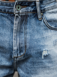 Ανδρικό σόρτς τζιν μπλε OZONEE O/JD-2443K