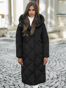 Γυναικείο μπουφάν μαύρο OZONEE JS/5M3173/392Z